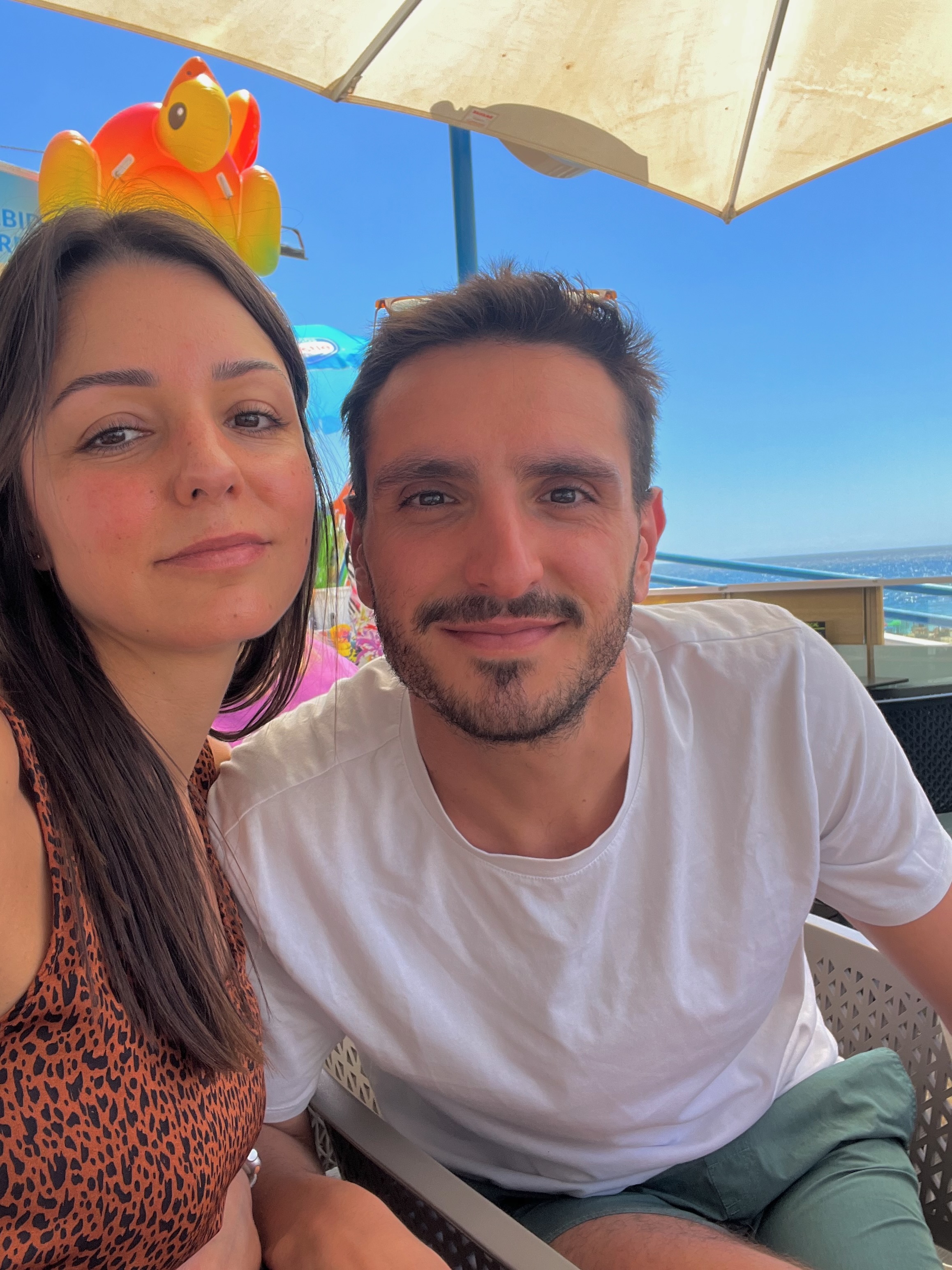 Francesco and Chloé maintaining their long-distance relationship